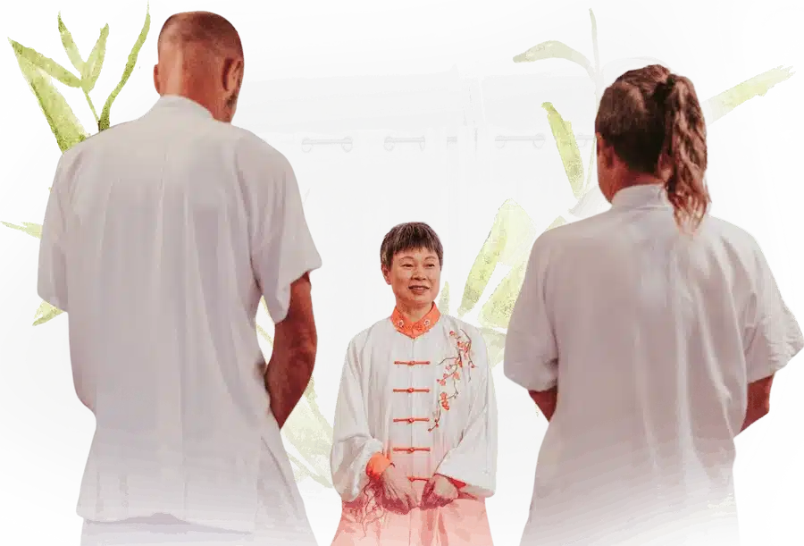 1 on 2 Coaching by Chunmei with two practitioner