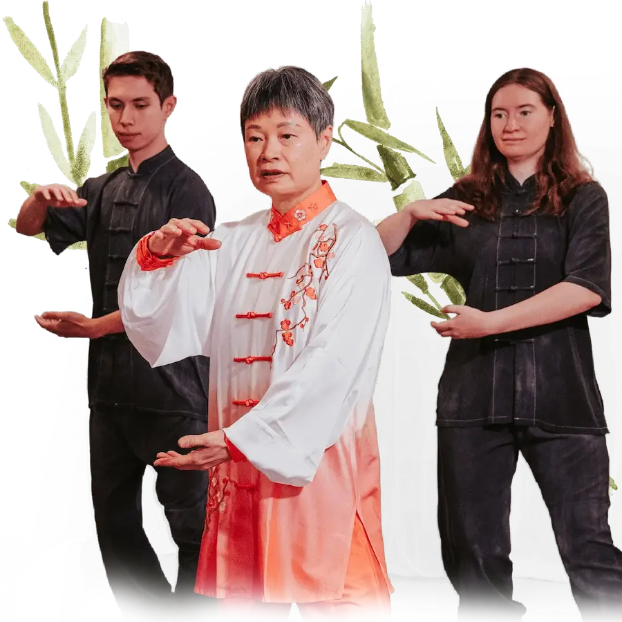 1 on 2 Coaching with Chunmei two disciples